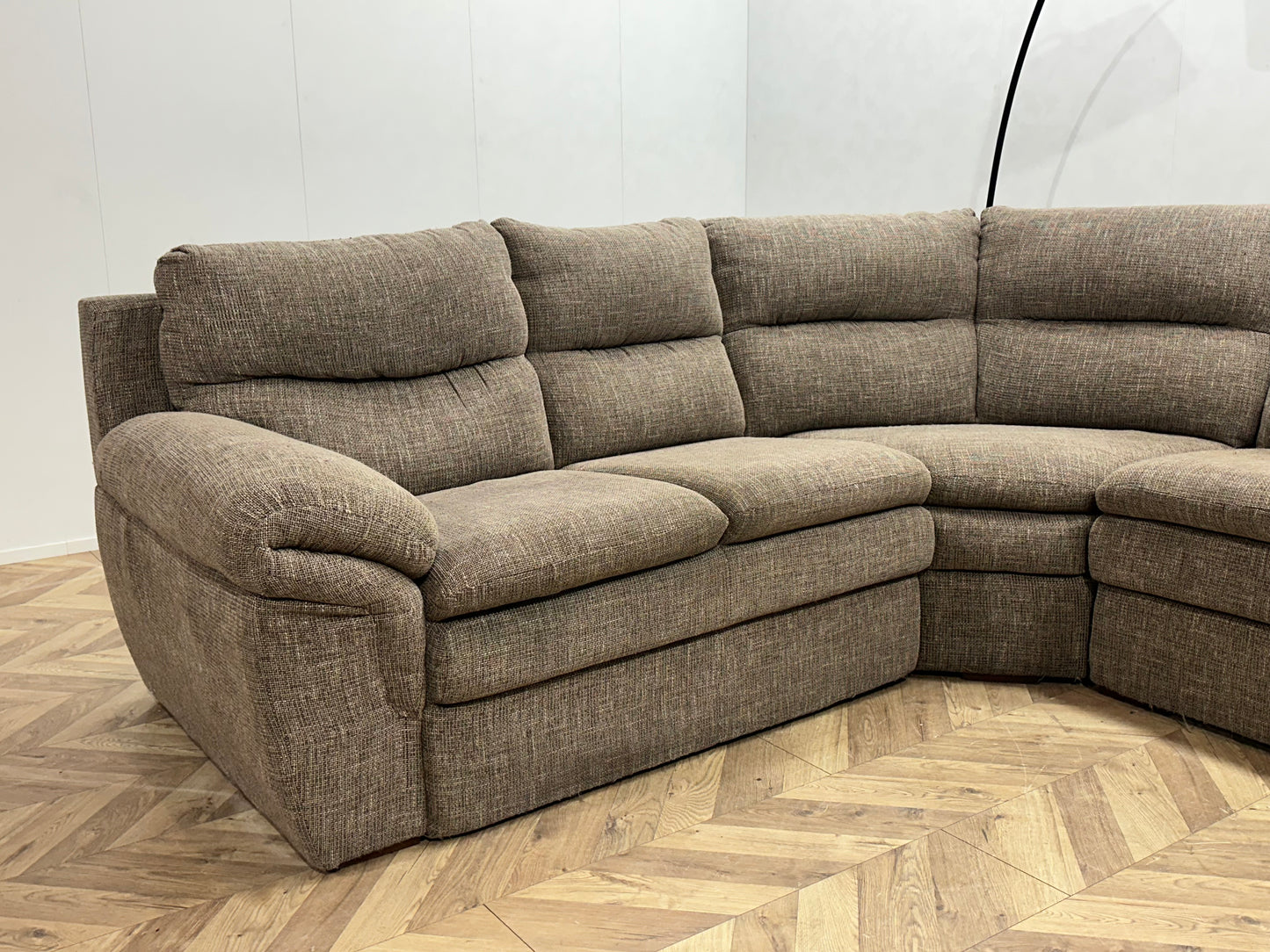 Beige U Bank ~ Vaste Kussens