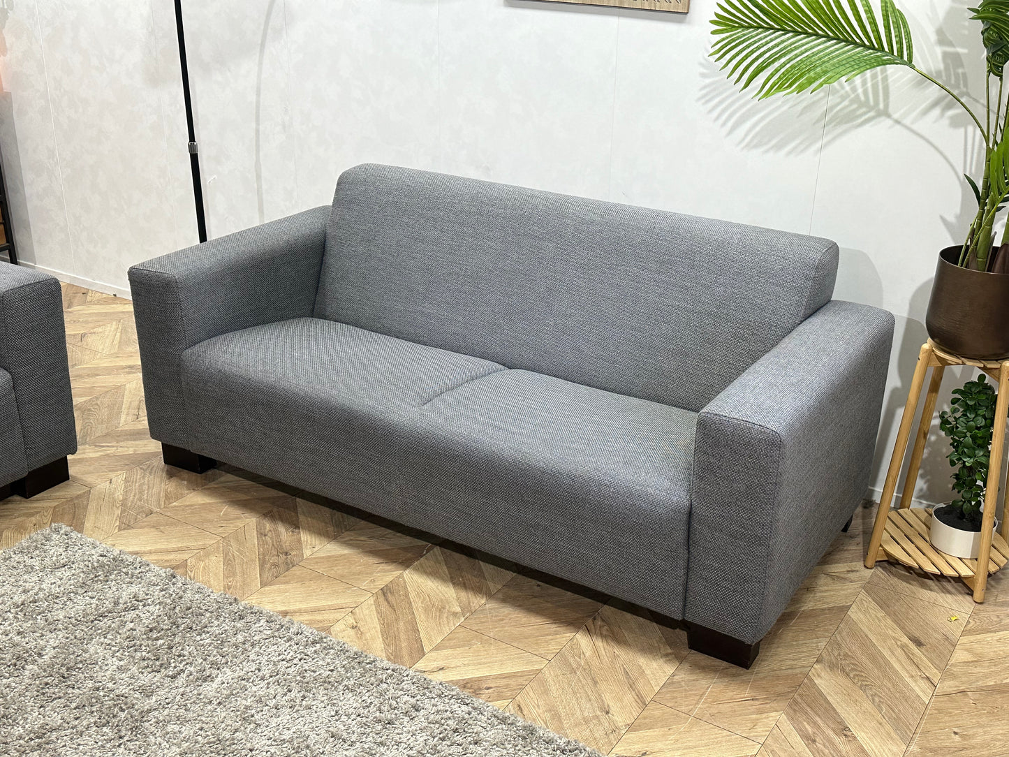 Grijze Banken Set ~ Vaste Kussens