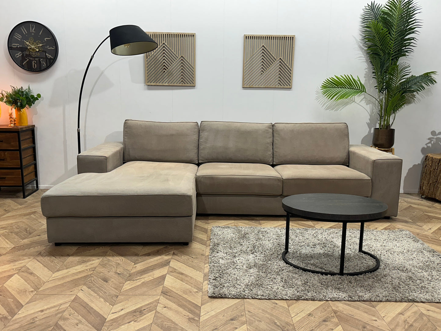 Room108 Licht Grijze Hoekbank ~ Inruilvoordeel