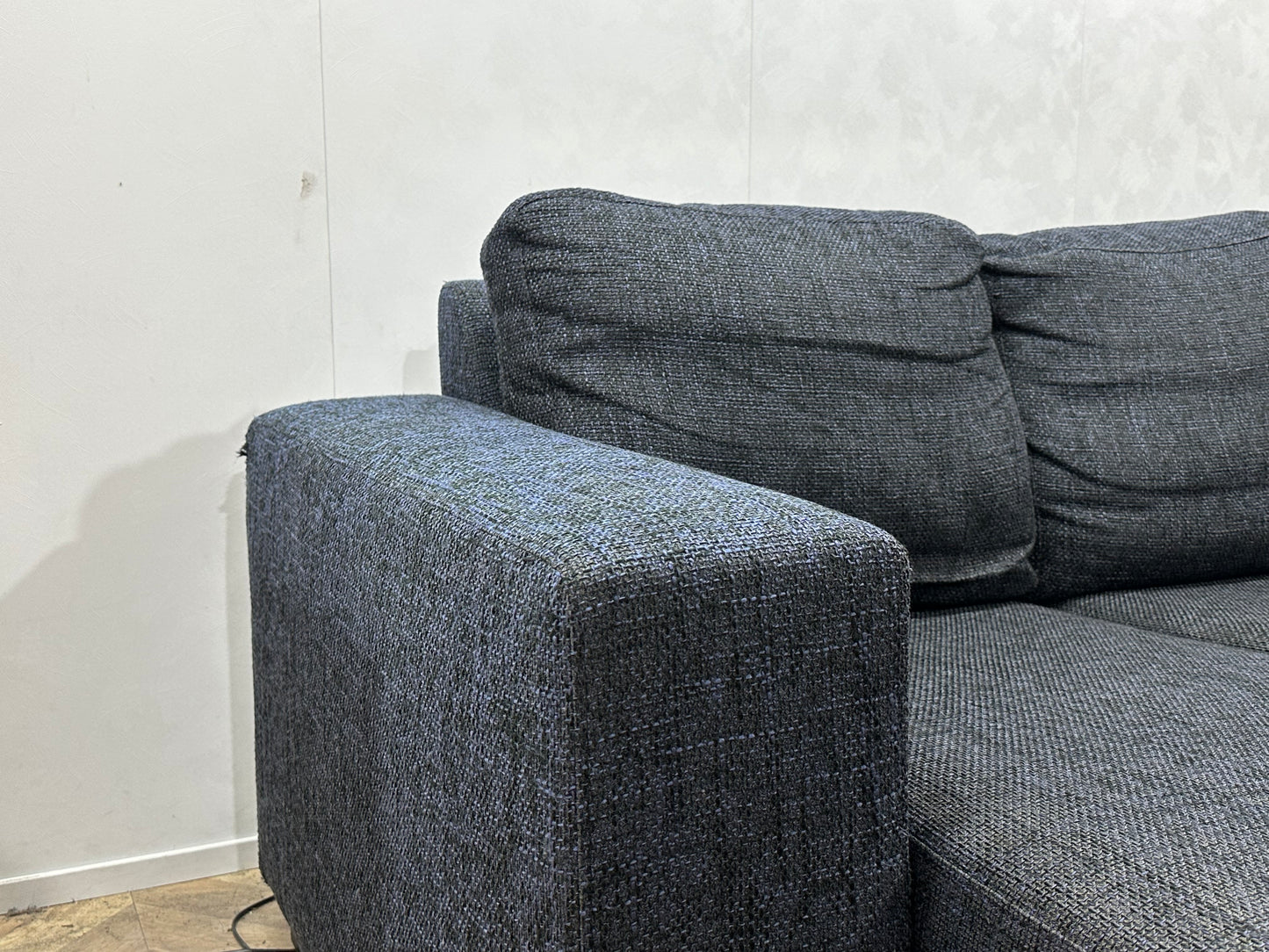 Antraciet Hoekbank ~ Losse Kussens Met Afneembare Hoezen