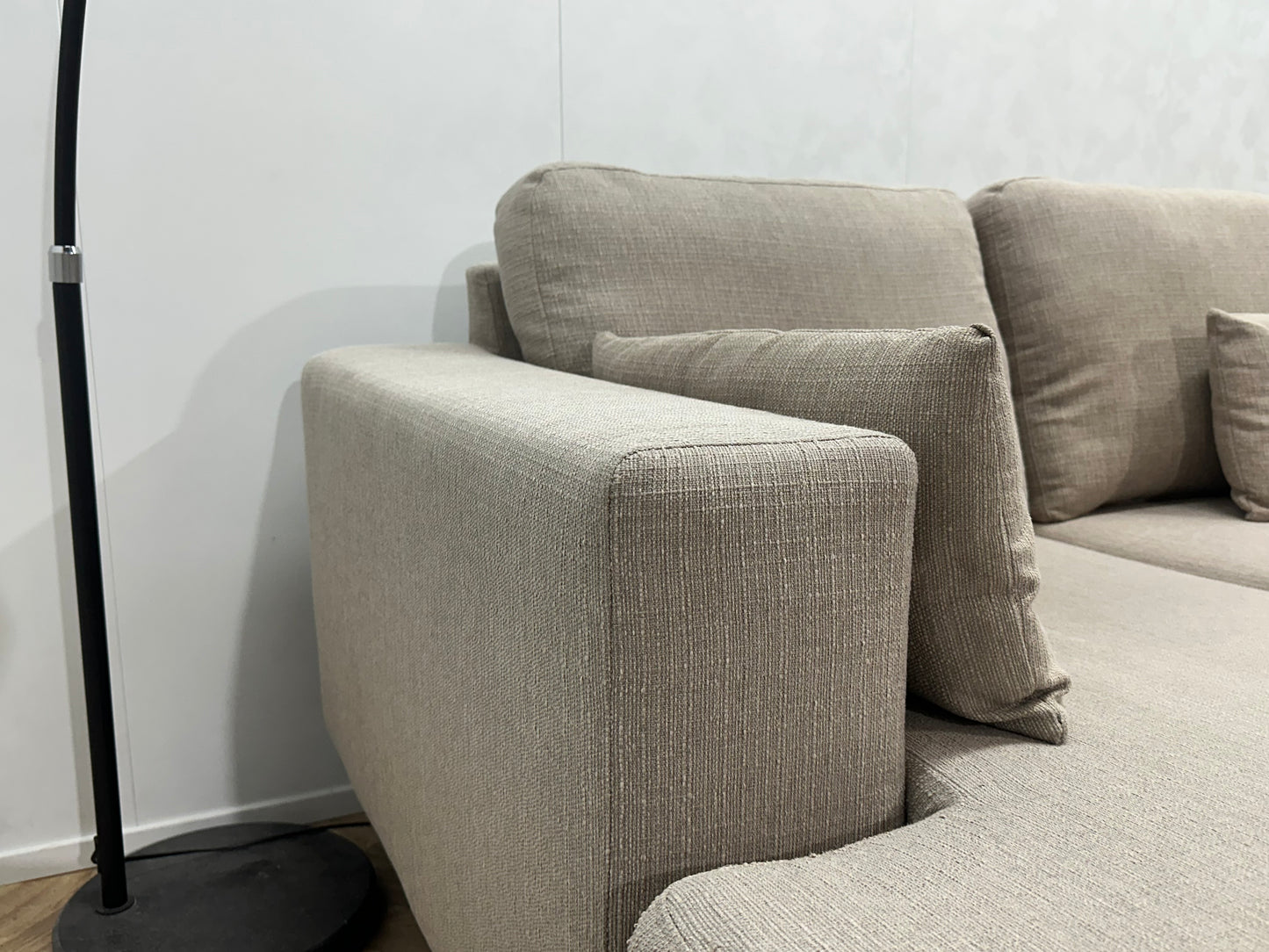 Umix Licht Grijze Banken Set ~ Losse Kussens Met Afneembare Hoezen