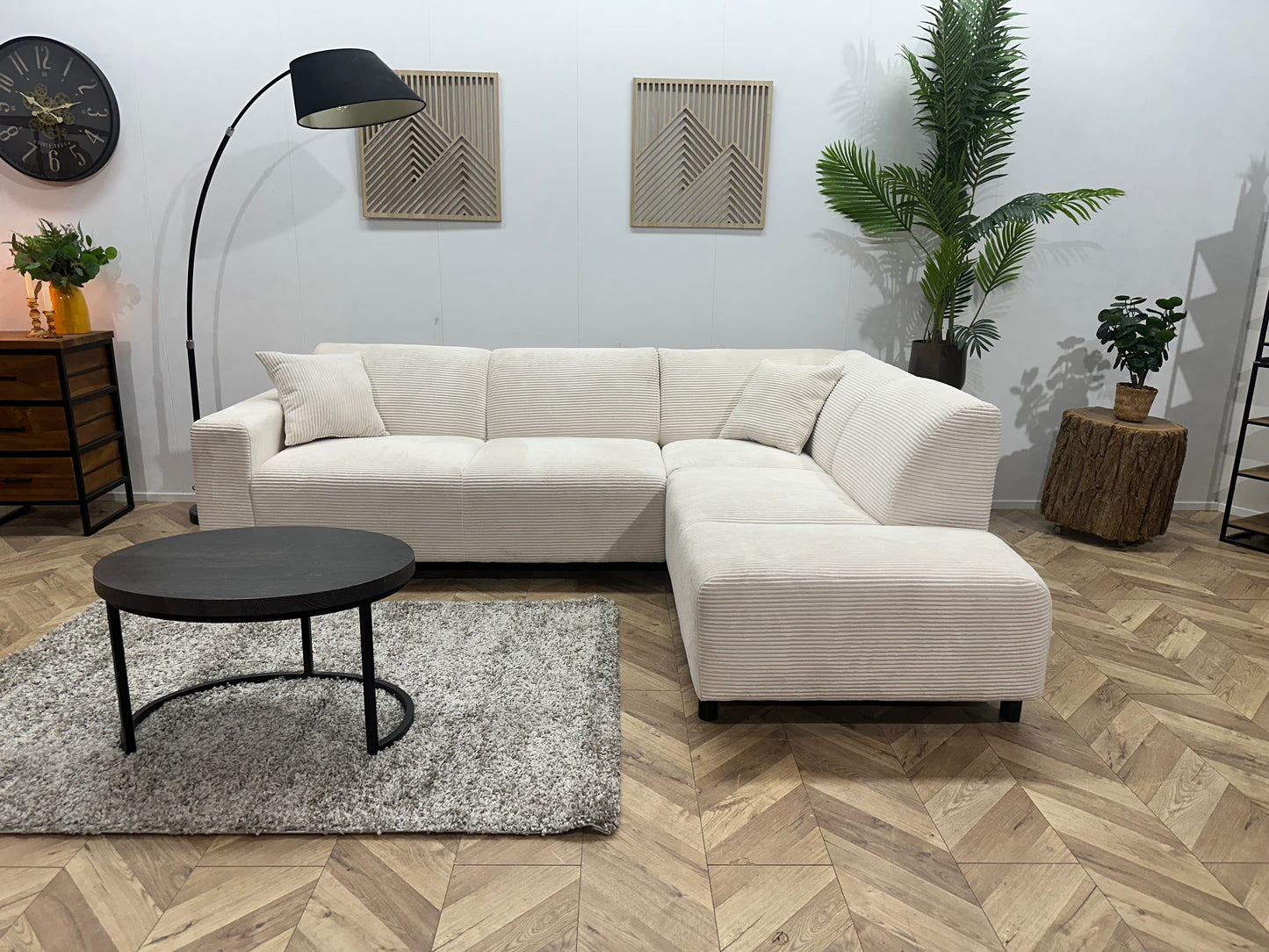 Hoekbank Dordrecht Ribstof