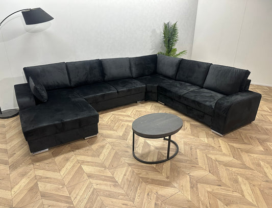 !Showroommodel! Zwart Velvet U Bank