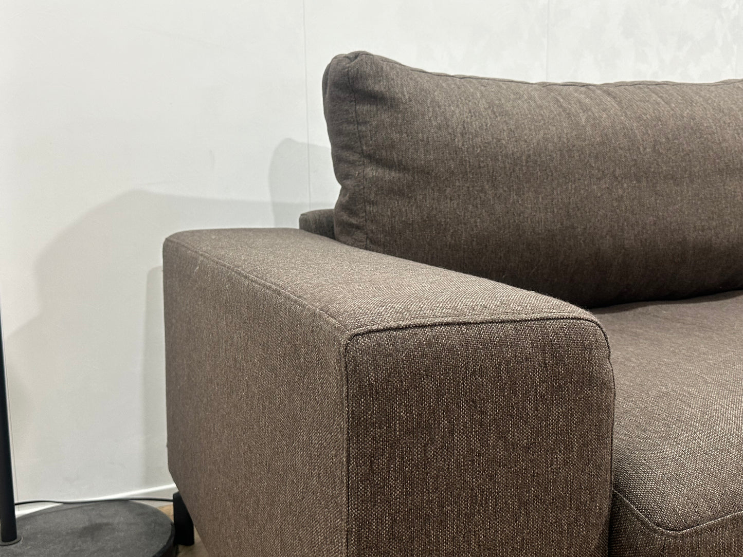 Montèl Bruine Hoekbank ~ Losse Kussens Met Afneembare Hoezen