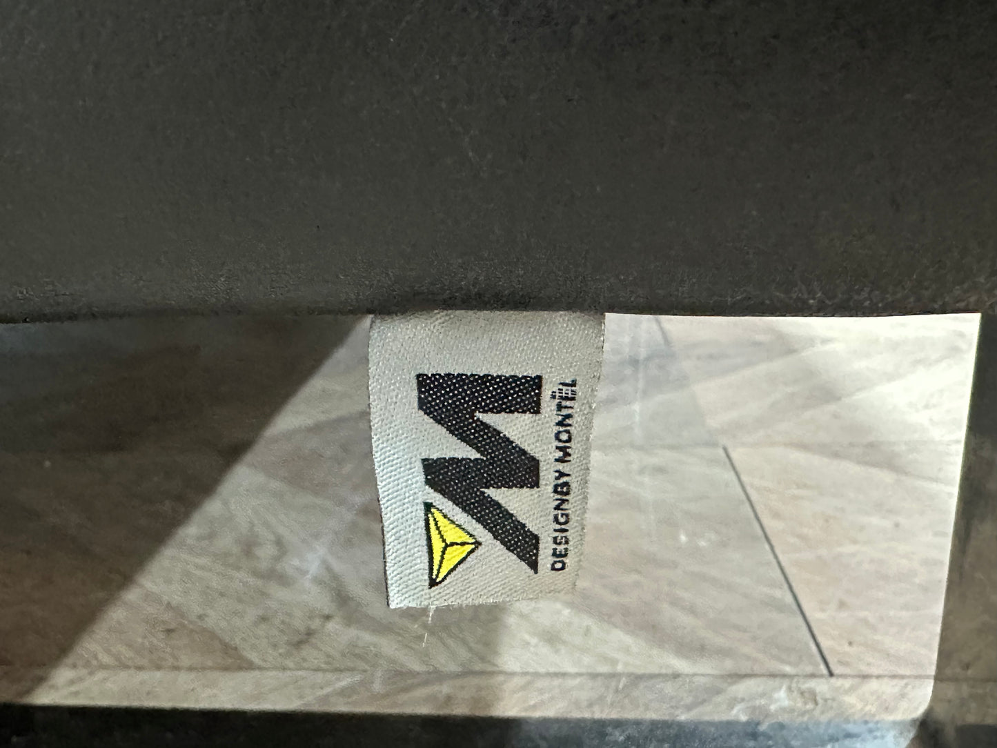 Montèl Zwart Echt Lederen Design Hoekbank ~ Vaste Kussens