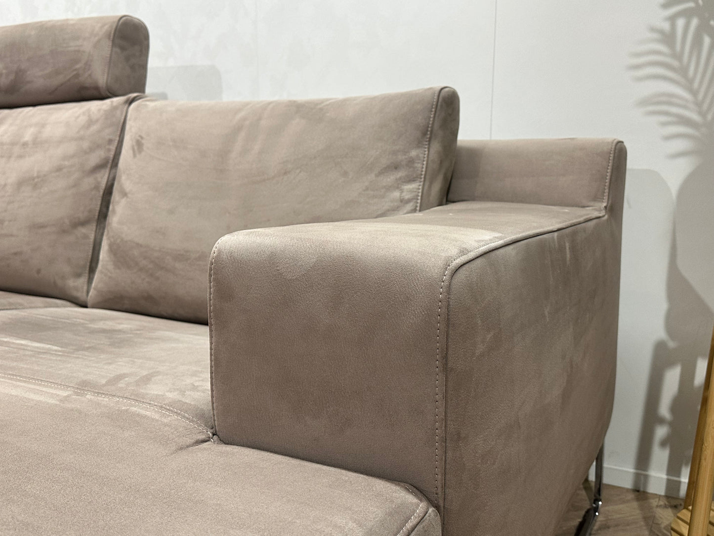 Montèl Licht Bruine Hoekbank ~ Nieuwstaat