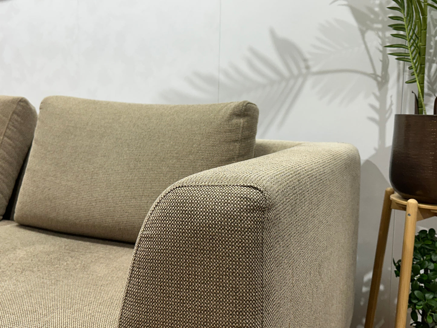 Beige Banken Set ~ Losse Kussens Met Afneembare Hoezen