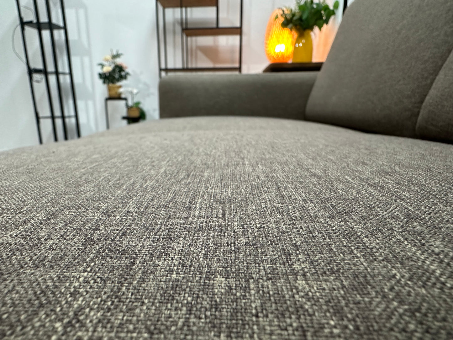 Licht Bruine 2.5-Zits Bank ~ Losse Rugkussens Met Afneembare Hoezen