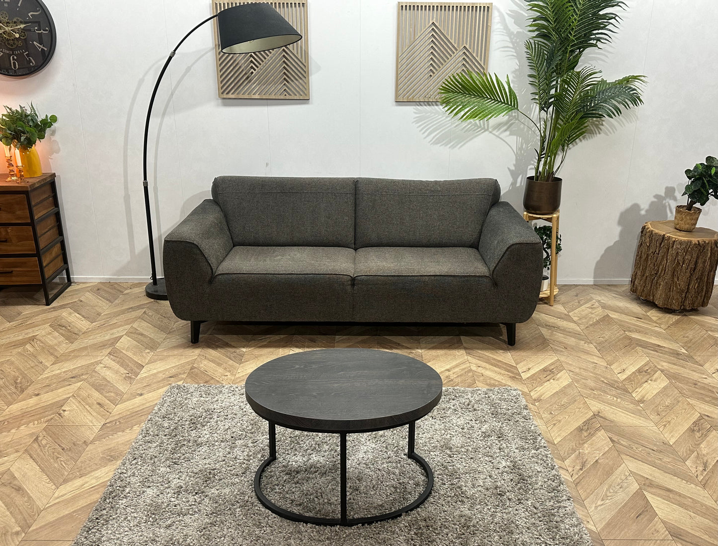 Xooon Grijze 2.5-Zits ~ Vaste Kussens