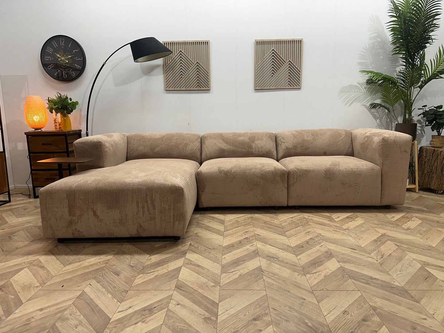 Hoekbank Sliedrecht Ribstof