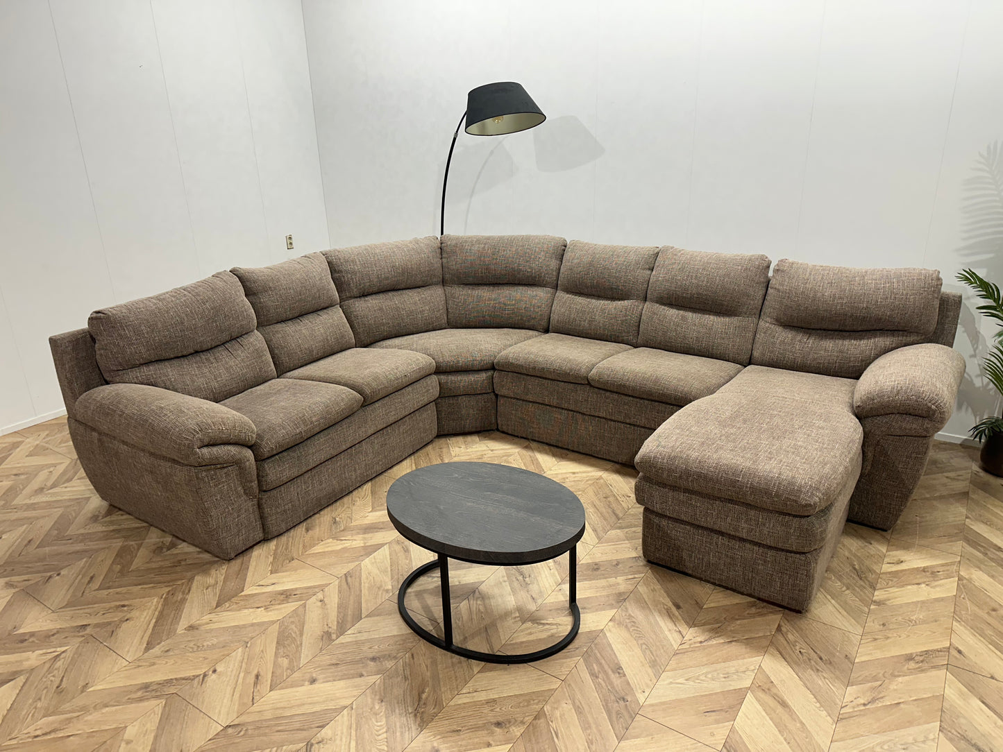 Beige U Bank ~ Vaste Kussens