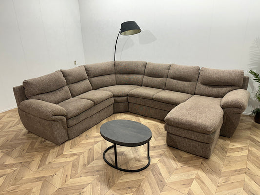 Beige U Bank ~ Vaste Kussens