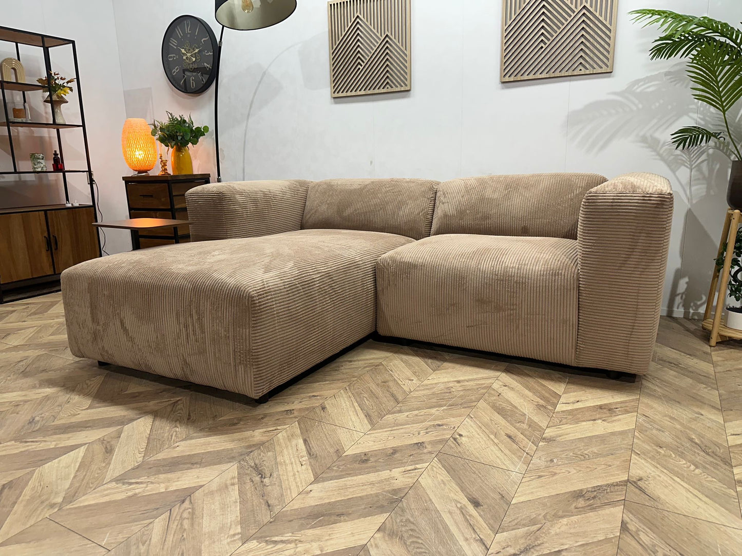 Hoekbank Amersfoort Ribstof