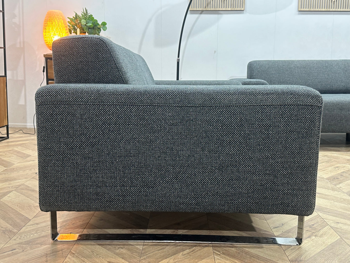 Montèl Grijze Banken Set ~ Vaste Kussens