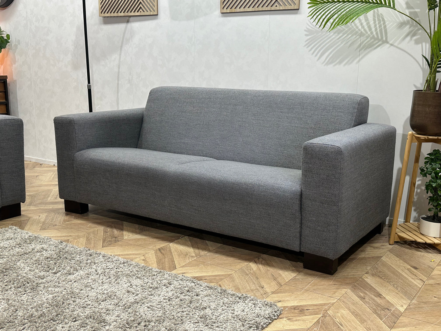 Grijze Banken Set ~ Vaste Kussens