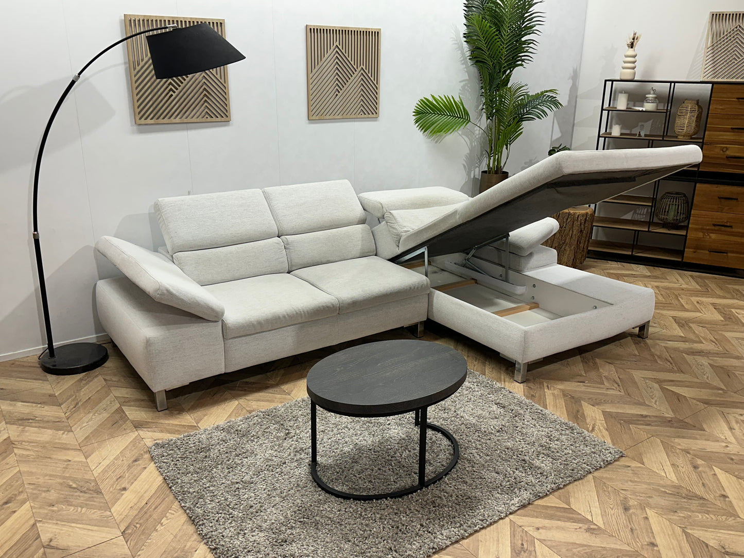 Licht Grijze Hoekbank ~ Inruilvoordeel