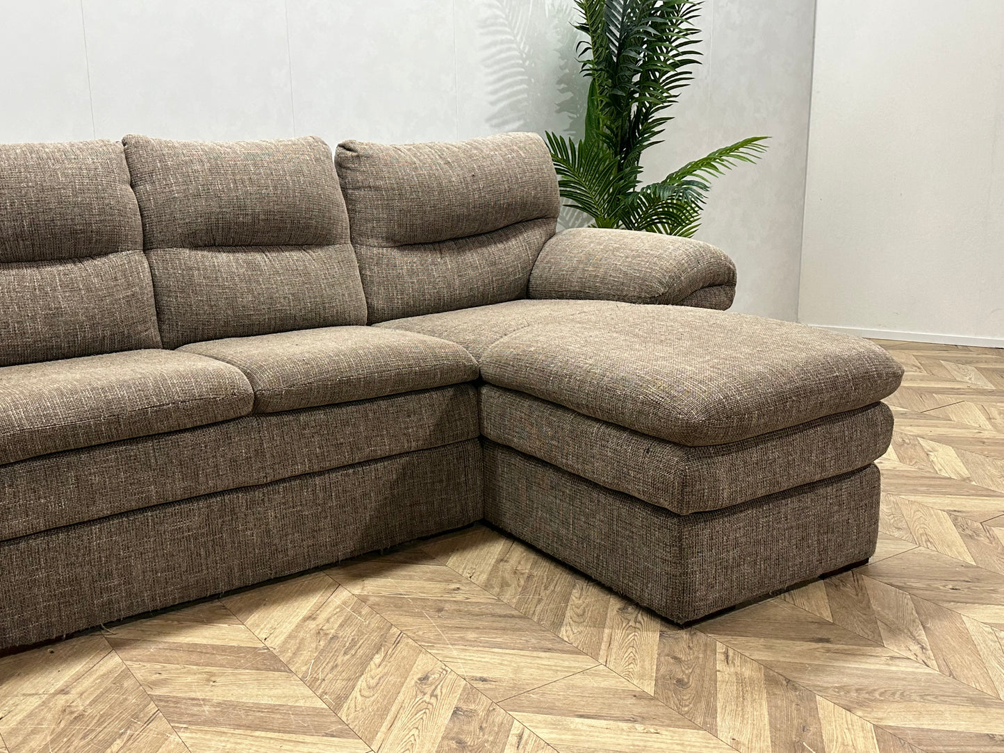 Beige U Bank ~ Vaste Kussens