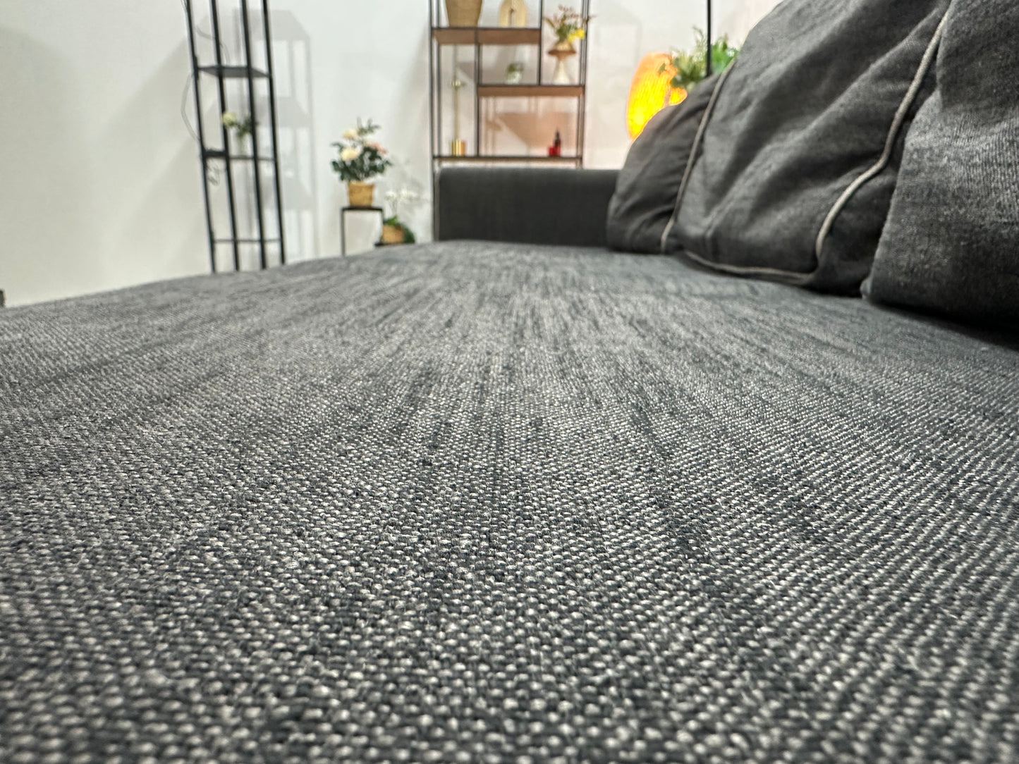 Villa One Grijze 3-Zits Bank ~ Losse Kussens Met Afneembare Hoezen