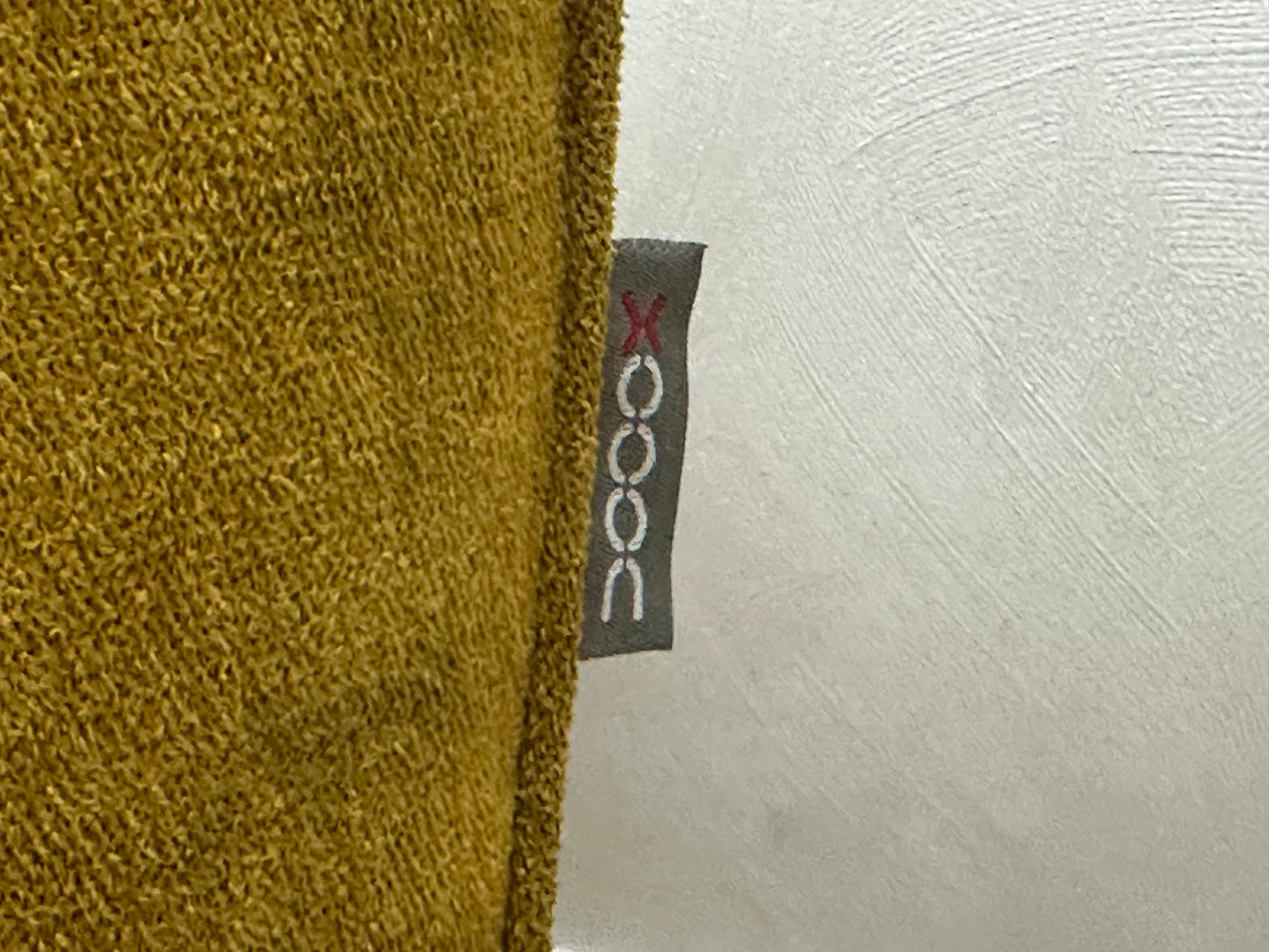 Xooon Gele Suède Stoffen 2.5-Zits Bank ~ Vaste Kussens