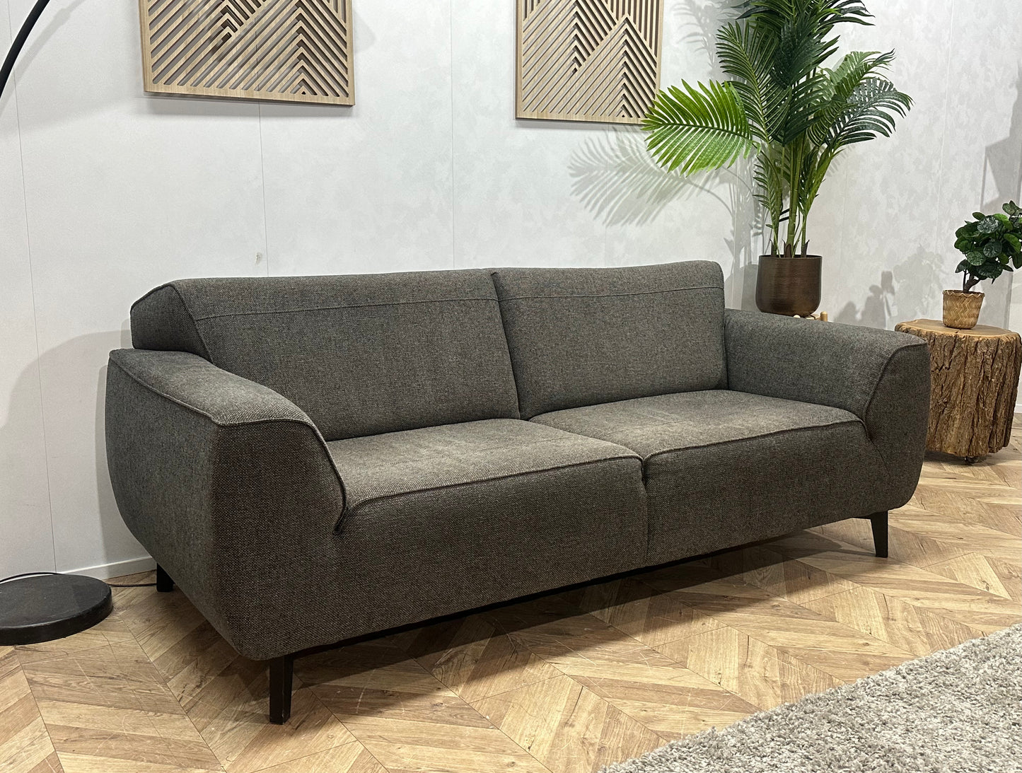 Xooon Grijze 2.5-Zits ~ Vaste Kussens