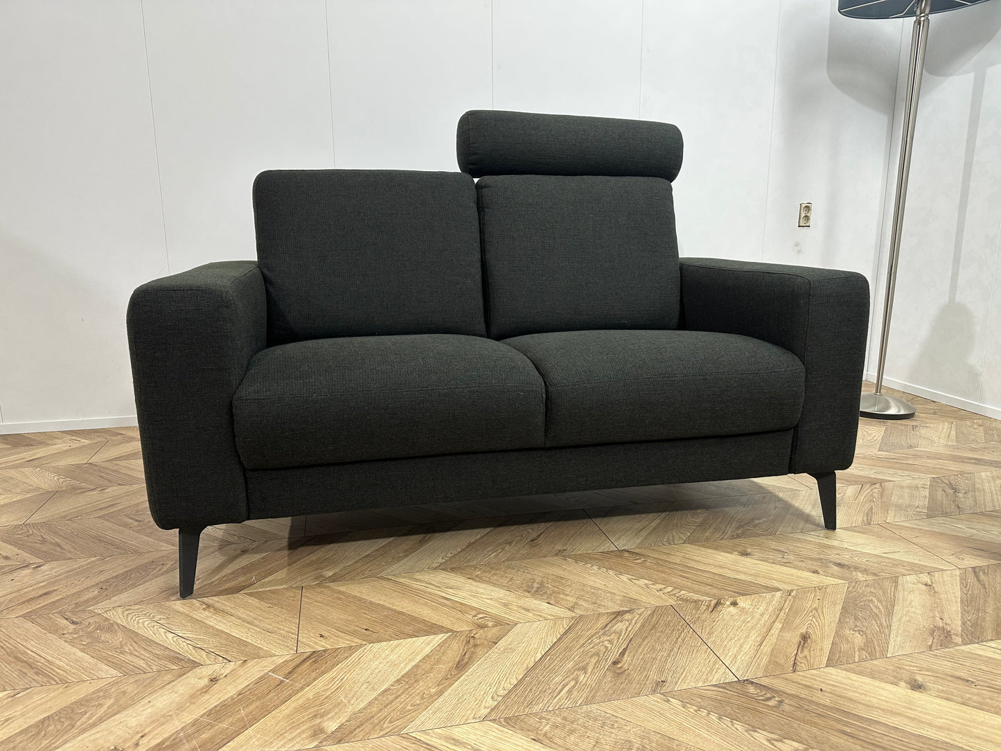 Zwarte Banken Set ~ Losse Rugkussens Met Afneembare Hoezen