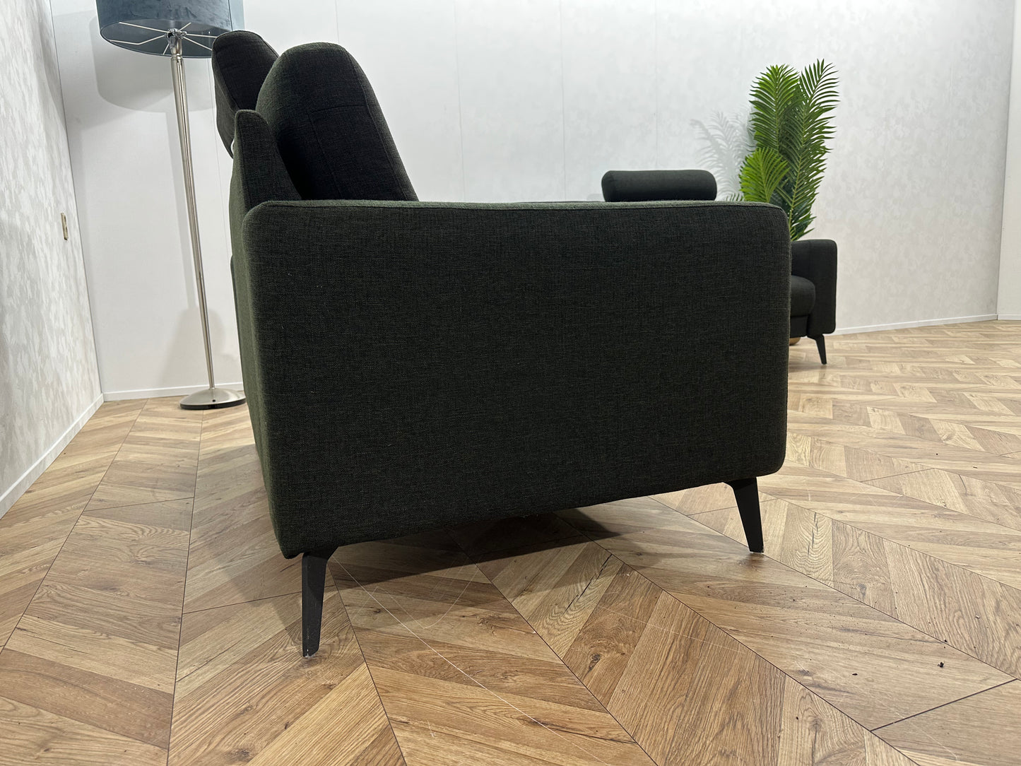 Zwarte Banken Set ~ Losse Rugkussens Met Afneembare Hoezen