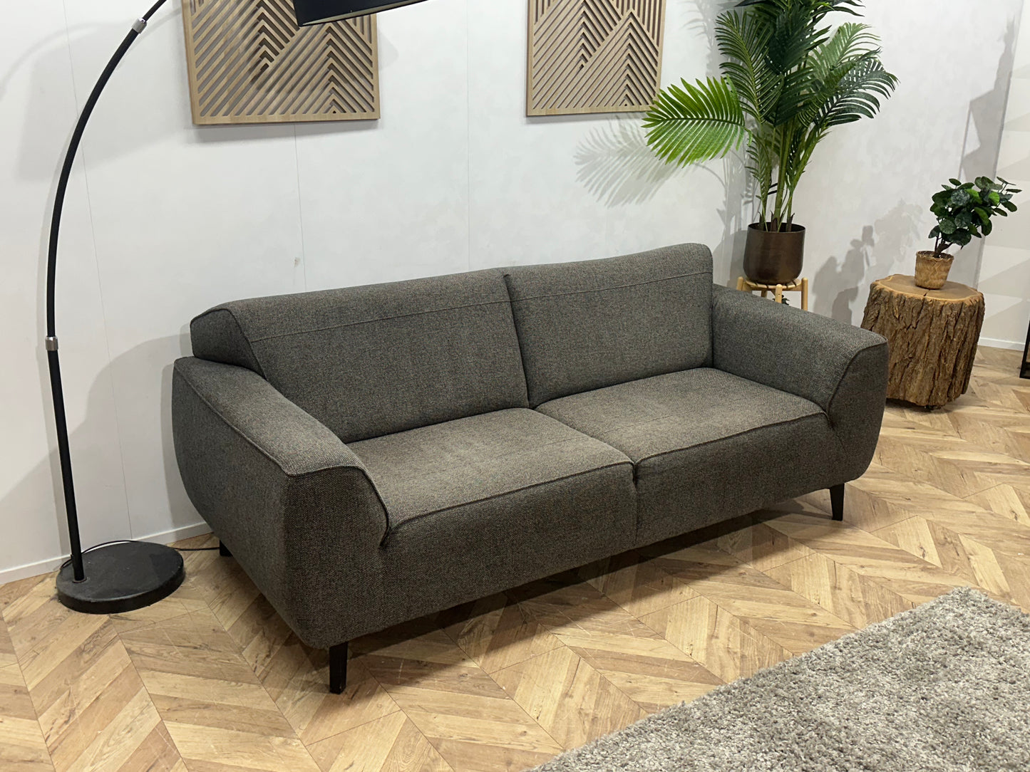 Xooon Grijze 2.5-Zits ~ Vaste Kussens