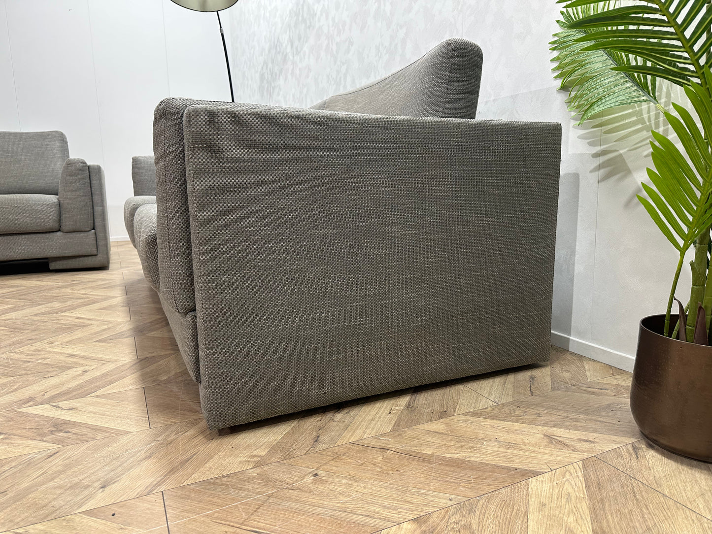 Grijze Banken Set ~ Losse Kussens Met Afneembare Hoezen