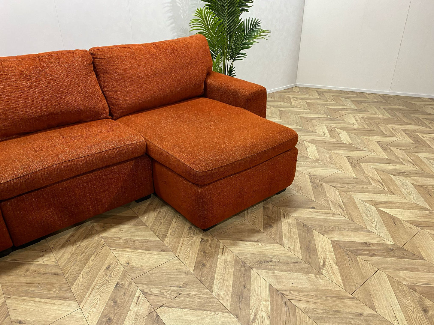 Cognac Bruine U Bank ~ Losse Rugkussens Met Afneembare Hoezen