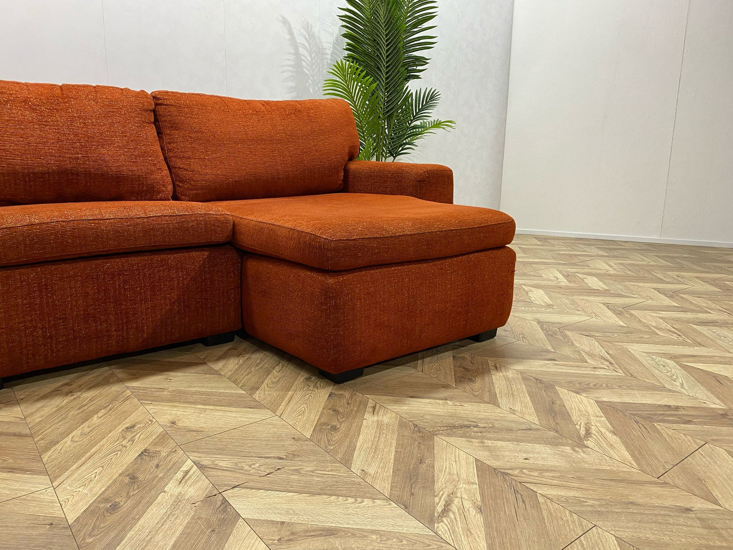Cognac Bruine U Bank ~ Losse Rugkussens Met Afneembare Hoezen