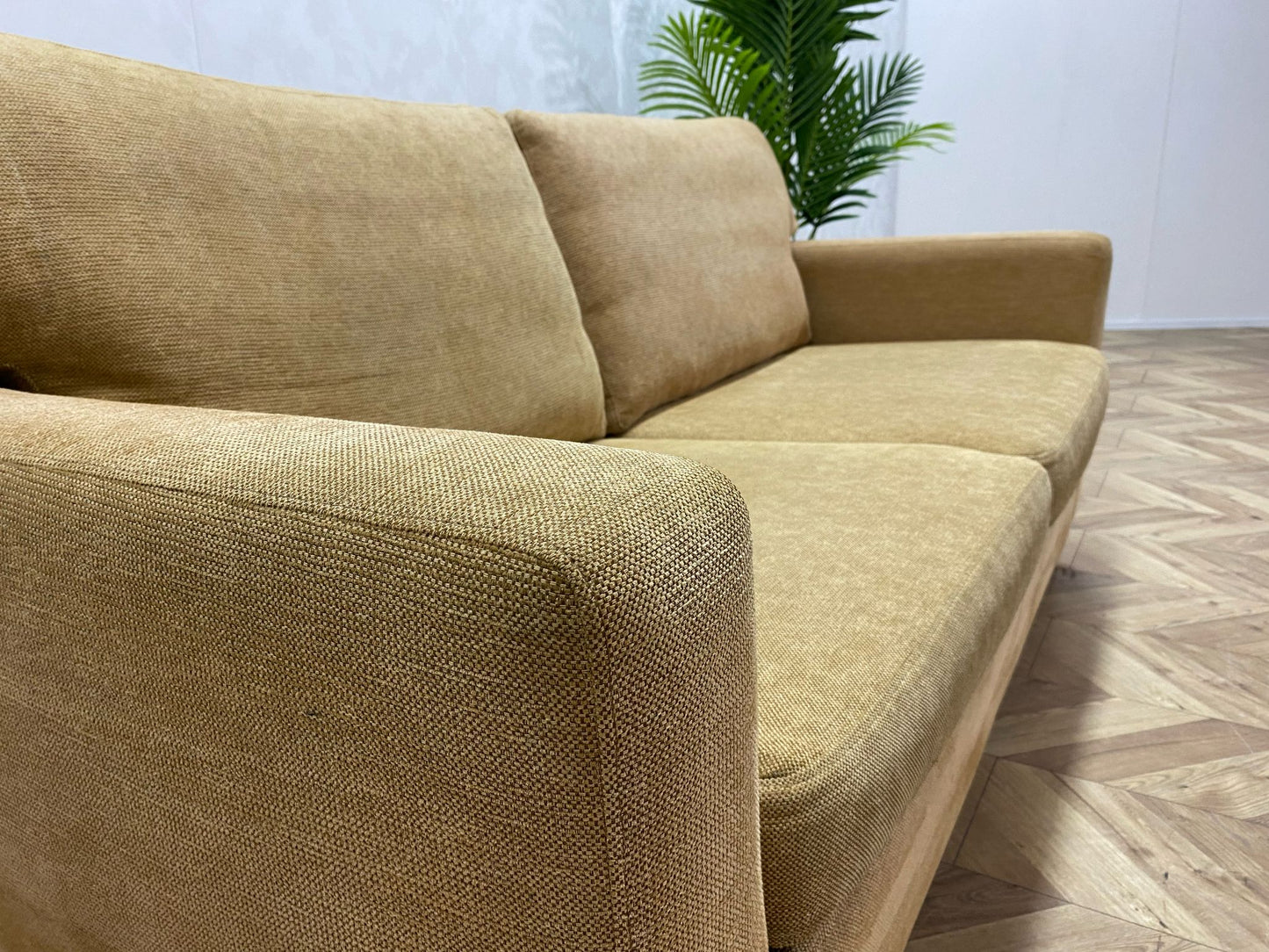 Beige Banken Set ~ Vaste Kussens