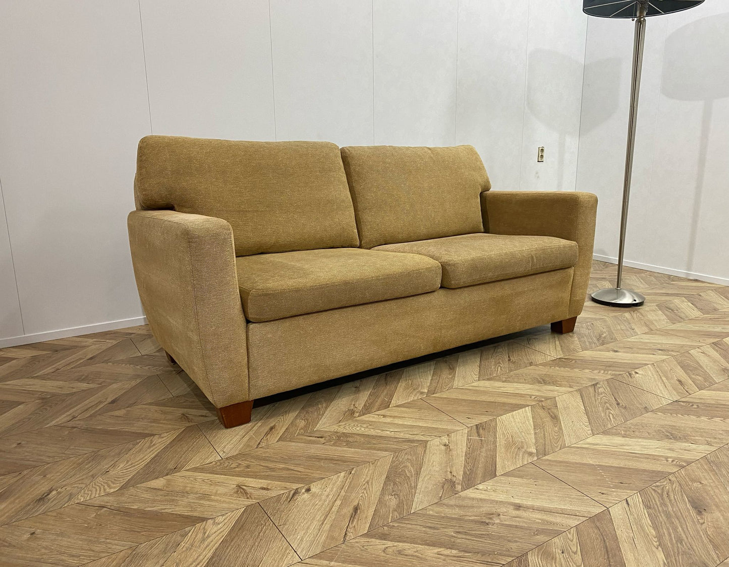 Beige Banken Set ~ Vaste Kussens